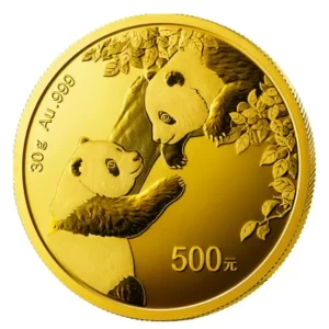 Chińska Panda 30 g Złota 2023