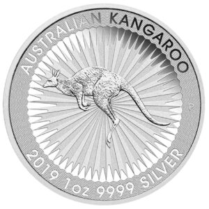 Australijski Kangur 1 uncja Srebra lata losowe