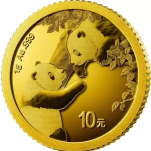 Chińska Panda 1 g Złota 2023