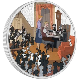101 Dalmatians Disney 1 uncja srebra