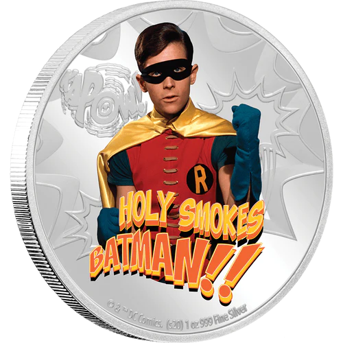 Robin Batman Classic TV Series 1 uncja srebra