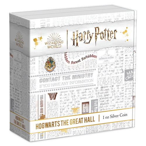 The Great Hall Hogwarts 1 uncja srebra