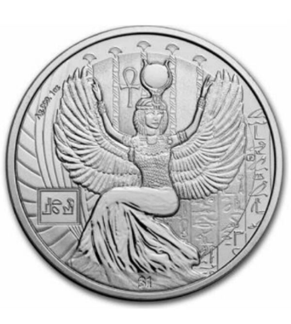 Isis Egyptian Gods 1 uncja srebra 2023