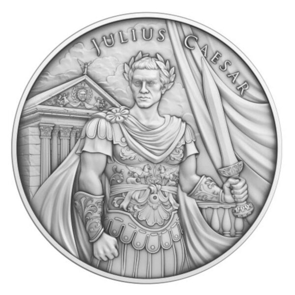 Julius Caesar Legendary Warriors 1 uncja srebra
