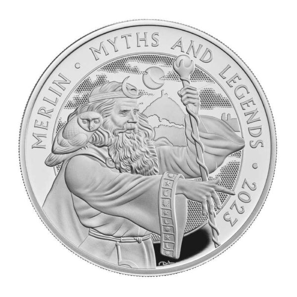 Merlin Myths And Legends 1 uncja srebra PROOF