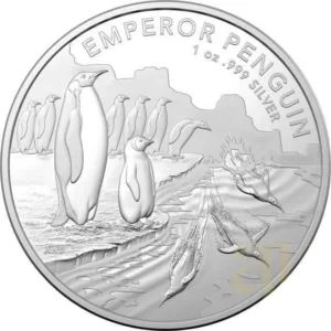 Pingwin cesarski Australian Antarctic Territory 1 uncja srebra 2023