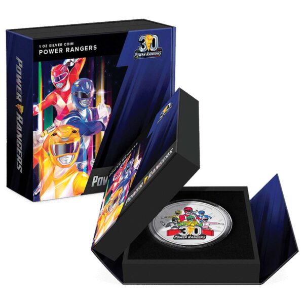 Power Rangers 30th Anniversary 1 uncja srebra 2023