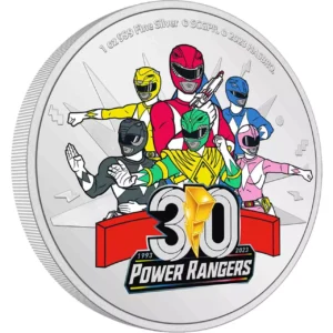 Power Rangers 30th Anniversary 1 uncja srebra 2023