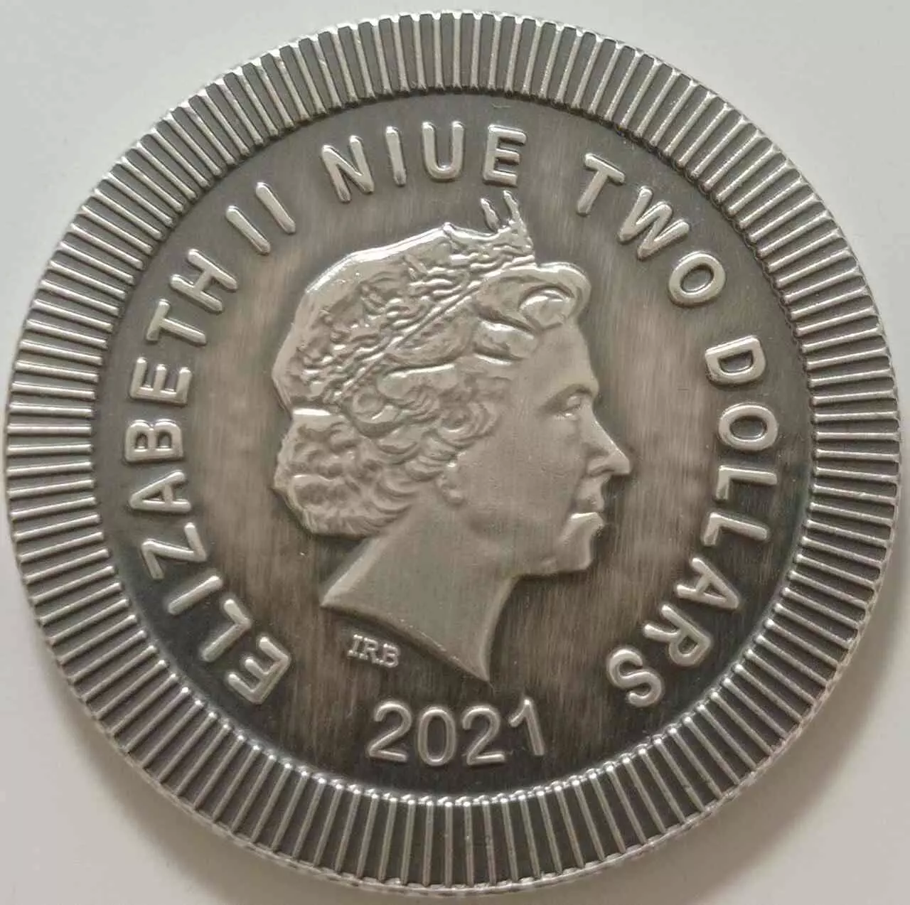 Ateńska Sowa 1 uncja Srebra 2018 Oksyda z hologramem - obrazek 2