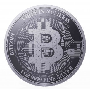 Bitcoin Niue 1 uncja srebra 2023