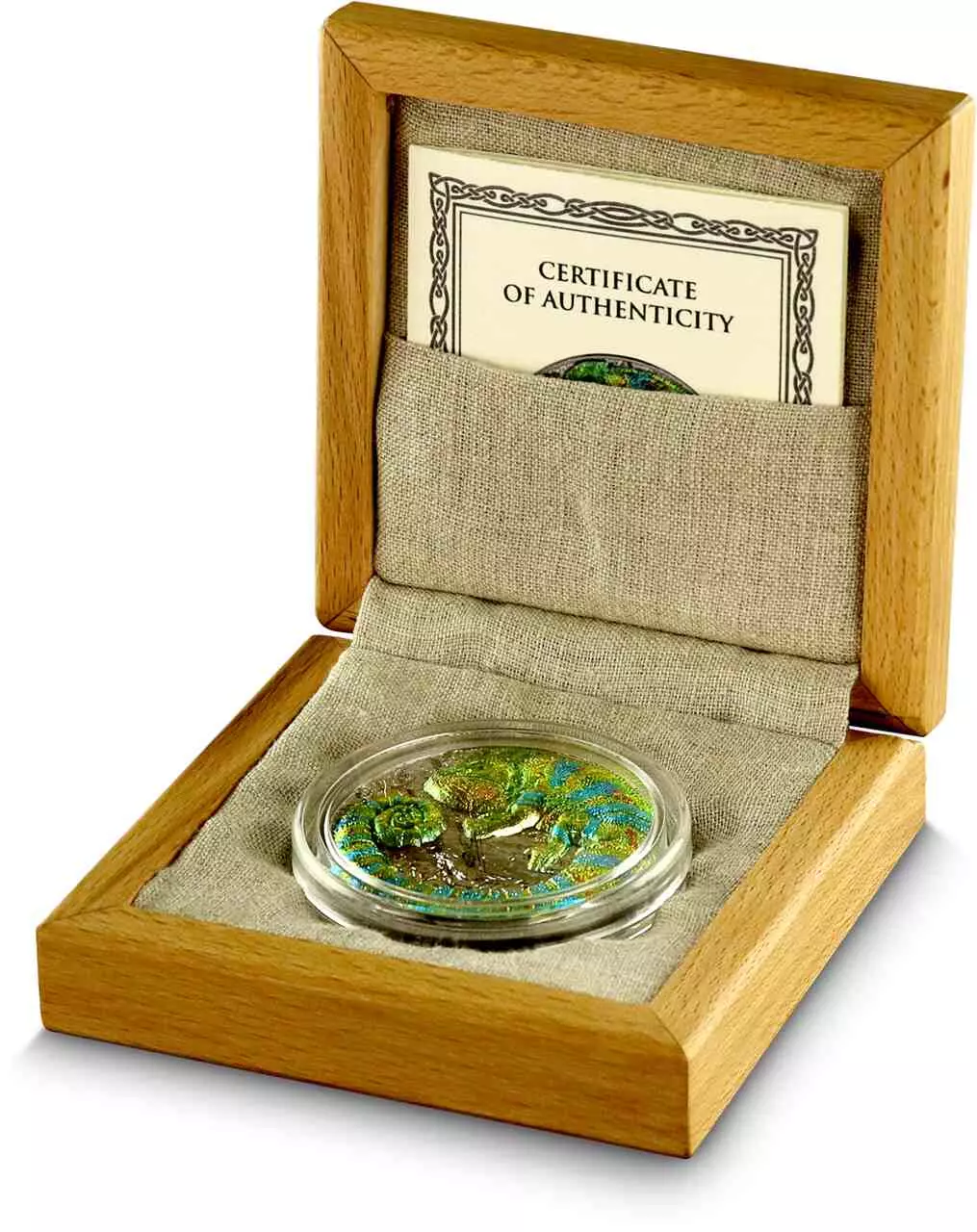 Chameleon Representatives of the Species 2 uncje srebra 2023 HR - obrazek 3