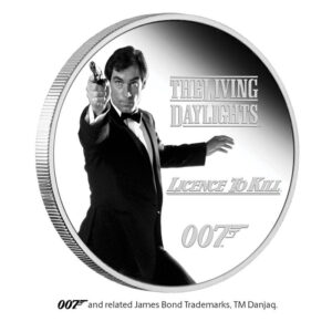 James Bond Legacy Series 1 uncja srebra 2023 PROOF Kolorowany
