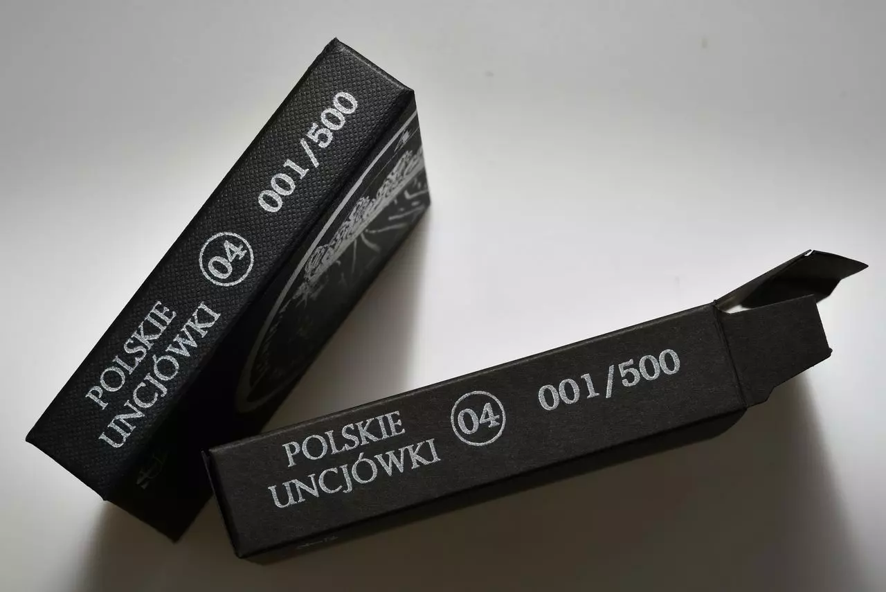 Królowa Jadwiga 1 uncja Srebra - Antique Gold - obrazek 2