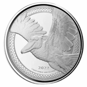 Shoebill Stork 1 uncja Srebra 2022