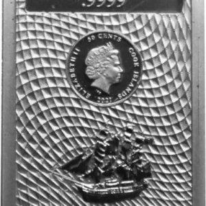 Sztabko moneta Cook Islands 10 g Srebra