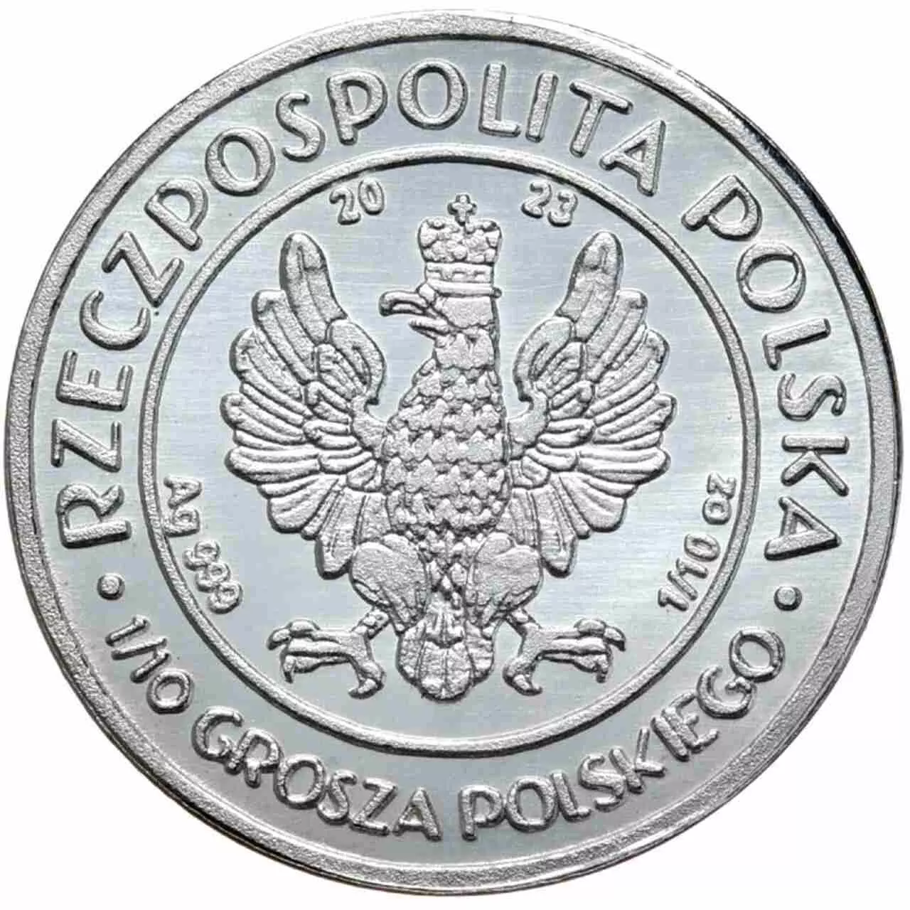 Królowa Jadwiga - 1/10 oz Srebra - obrazek 2