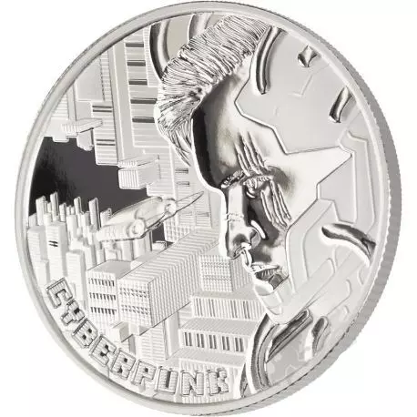 Cyberpunk The Punk Universe 2 uncje srebra 2023