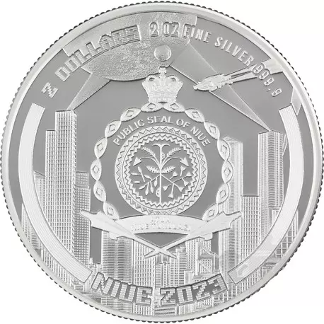 Cyberpunk The Punk Universe 2 uncje srebra 2023 - obrazek 3