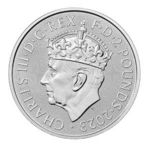 Koronacja Króla Karola III 1 uncja srebra 2023
