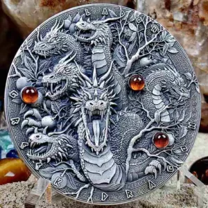 Ladon Smok Grecki 2 uncje srebra