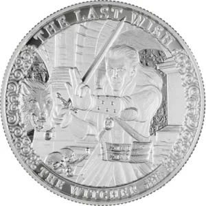 Ostatnie Życzenie Wiedźmin 2 uncje srebra 2023