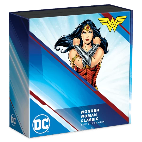 Wonder Woman 1 uncja srebra 2023 PROOF