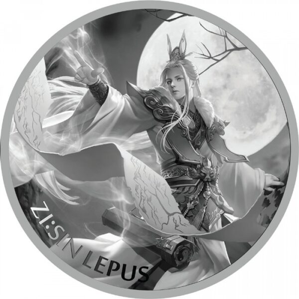 ZI SIN Lepus 1 uncja srebra 2023 KOMSCO