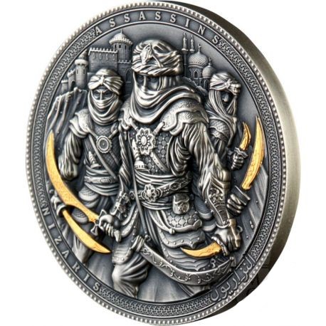 Zestaw monet z serii Skrytobójcy 2 x 2 uncje srebra