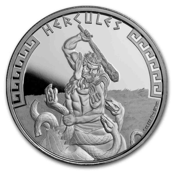 Hercules Heroes of Greek Mythology 1 uncja srebra 2023