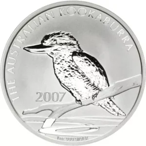 Kookaburra 1 uncja Srebra 2007