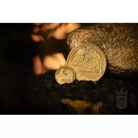 Krew Elfów Wiedźmin 1/10 uncji złota 2023 - obrazek 4