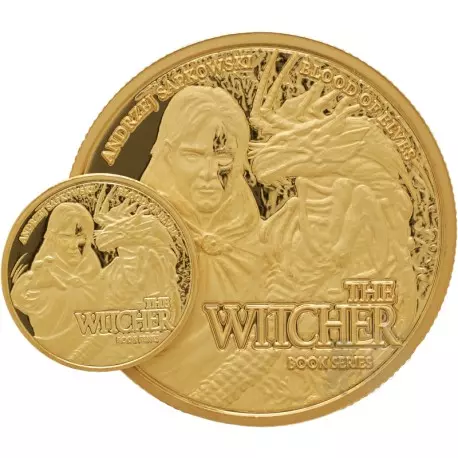 Krew Elfów Wiedźmin 1/10 uncji złota 2023 - obrazek 3