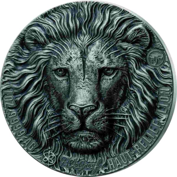 Lion Mauquoy Haut 1 uncja srebra 2021