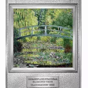 The Water lily pond green harmony Claude Monet 500 gram srebra 2022