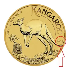 znak mennicy na monecie