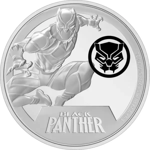 Black Panther Classic Superhero 1 uncja srebra 2023