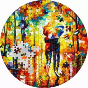 Couple Under One Umbrella Mucropuzzle Treasures 3 uncje srebra 2022
