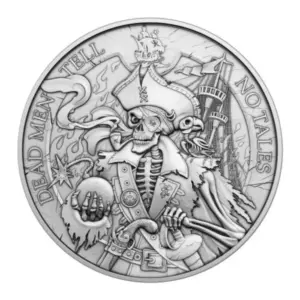 Dead Men Tell No Tales 1 uncja srebra