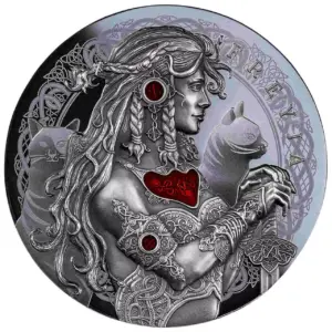 Freya The Goddessed of Love 2 uncje srebra 2022