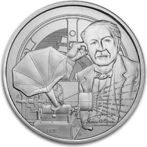 Icons Of Inspiration Thomas Edison 1 uncja srebra 2023