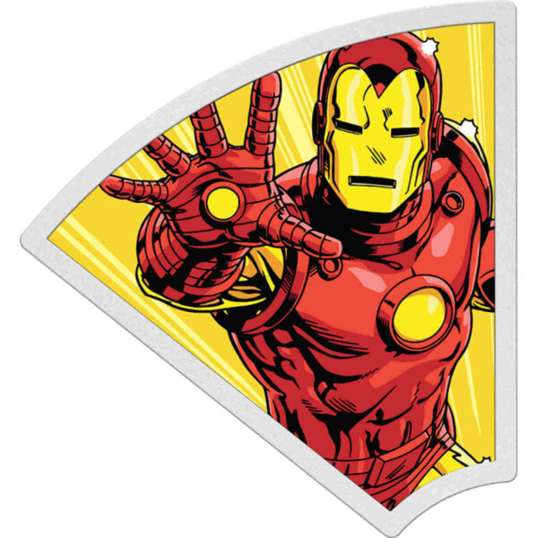 Iron Man Avengers 60th Anniversary 1 uncja srebra 2023