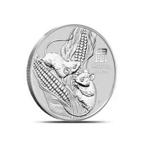 Lunar III Rok Myszy 1/2 uncji Srebra 2020
