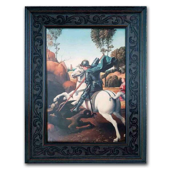 St George and the Dragon Masters of Art 1500 g srebra 2020