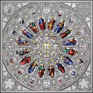 The Rose Window Westminster Abbey 150 g srebra 2021