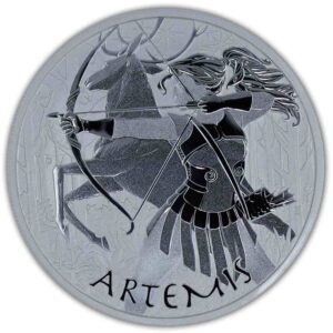 Artemida Bogowie Olimpu 1 uncja srebra 2023