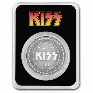 KISS 50th Anniversary Niue 1 uncja srebra 2023 TEP