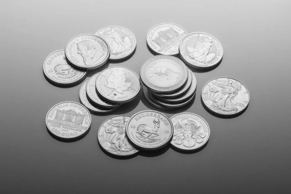 Losowa moneta bulionowa/kolekcjonerska 1 uncja srebra
