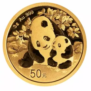 Chińska Panda 3 g Złota 2024