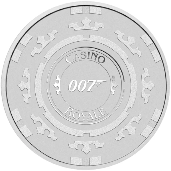 James Bond 007 Casino Royale 1 uncja srebra 2023