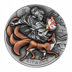 Kitsune 2 uncje srebra 2022